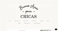Desktop Screenshot of buenosairesparachicas.com
